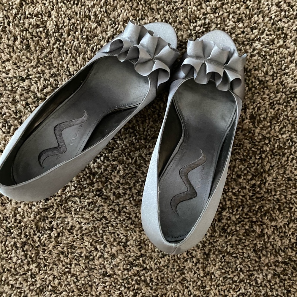 Silver heels
